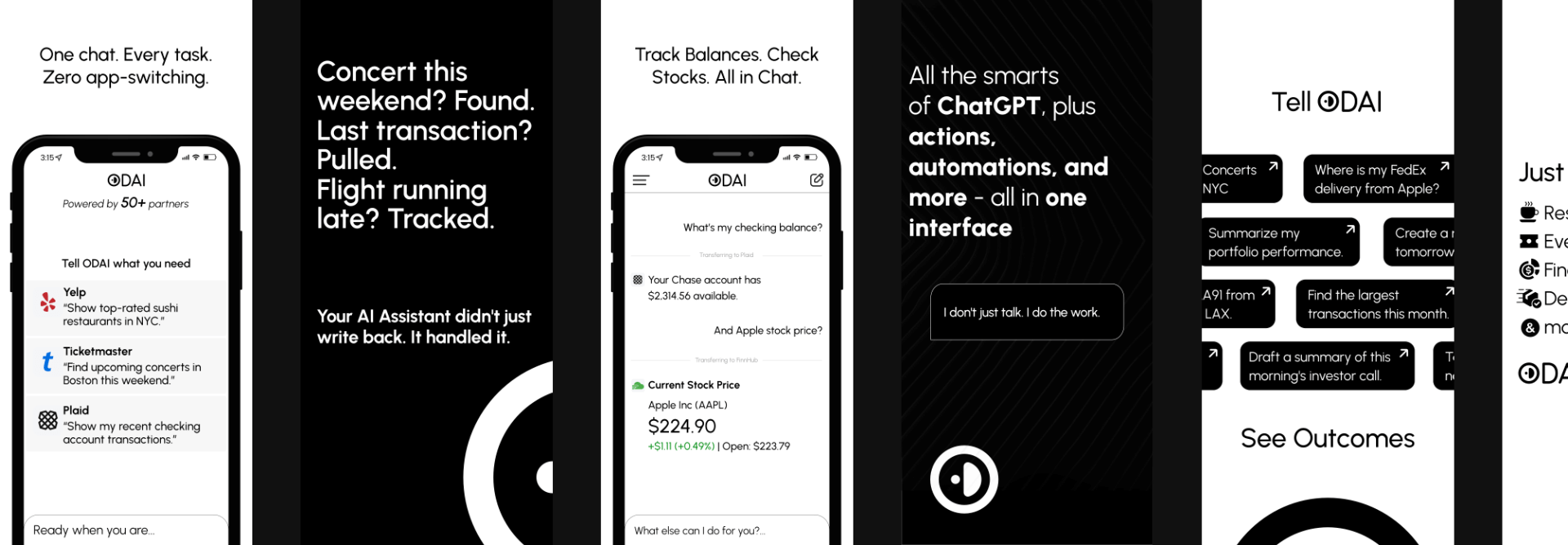 ODAI - App Store UX/UI