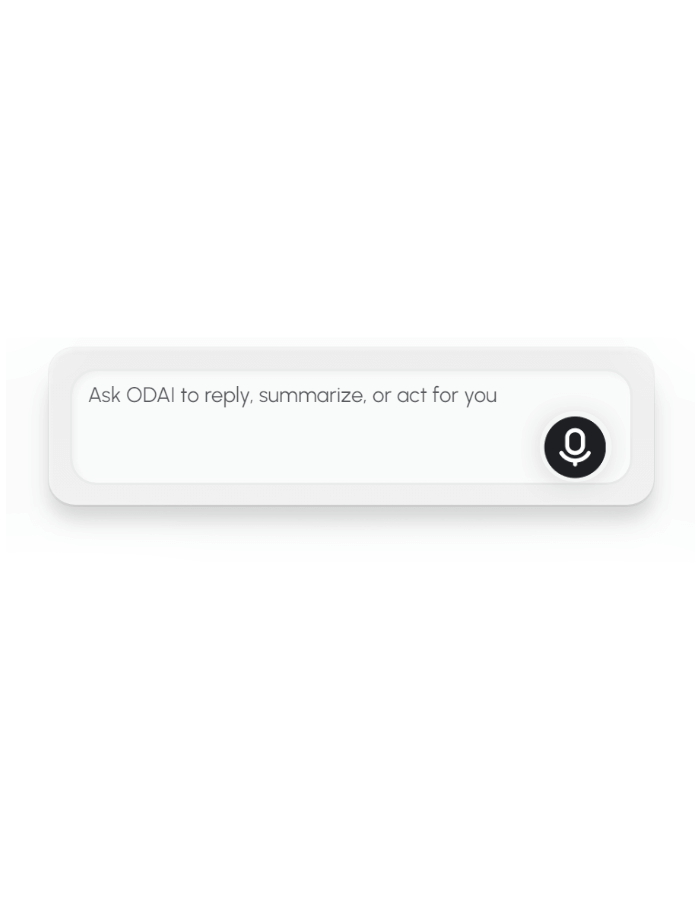 ODAI UI Message Box