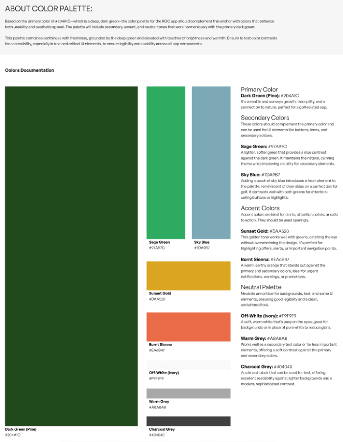 RGC colors