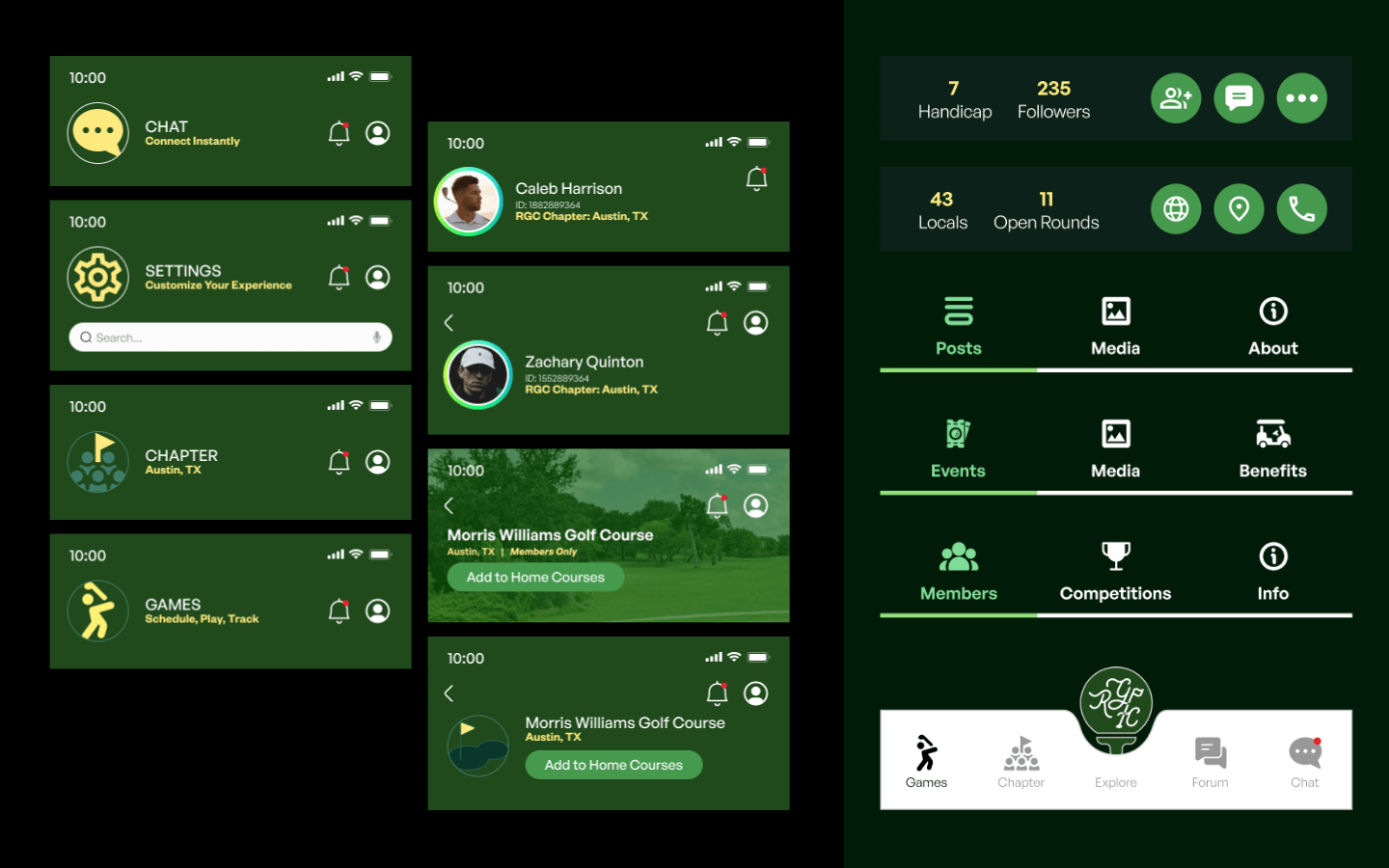 RGC App Master Modules